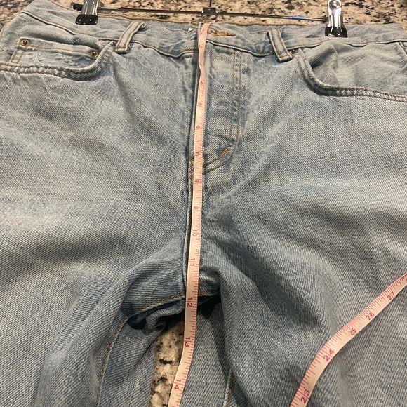 Zara wide leg jeans full length size 6 - Picture 8 of 10